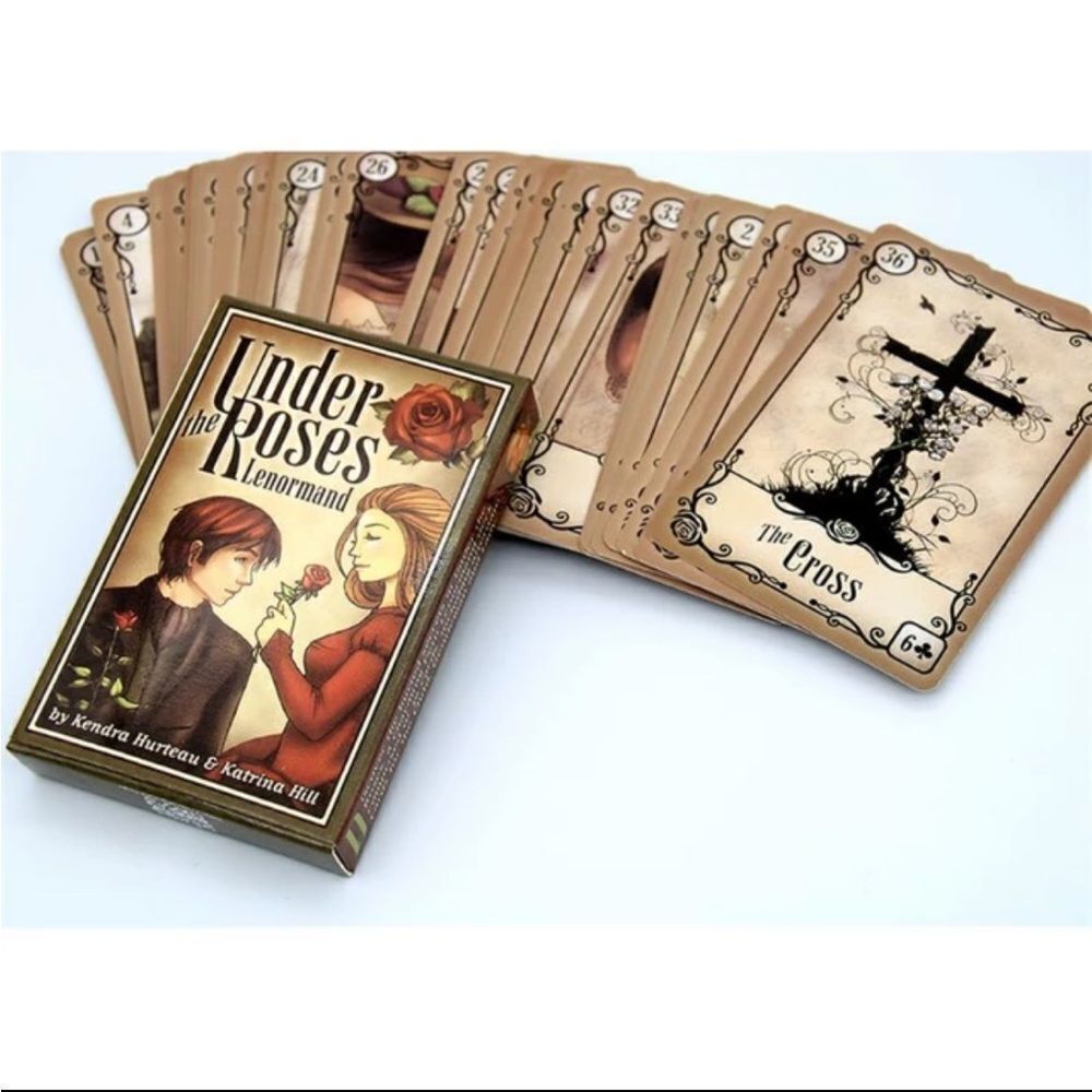 Under The Roses Lenormand Oracle Deck Cards - Picture 2 of 4